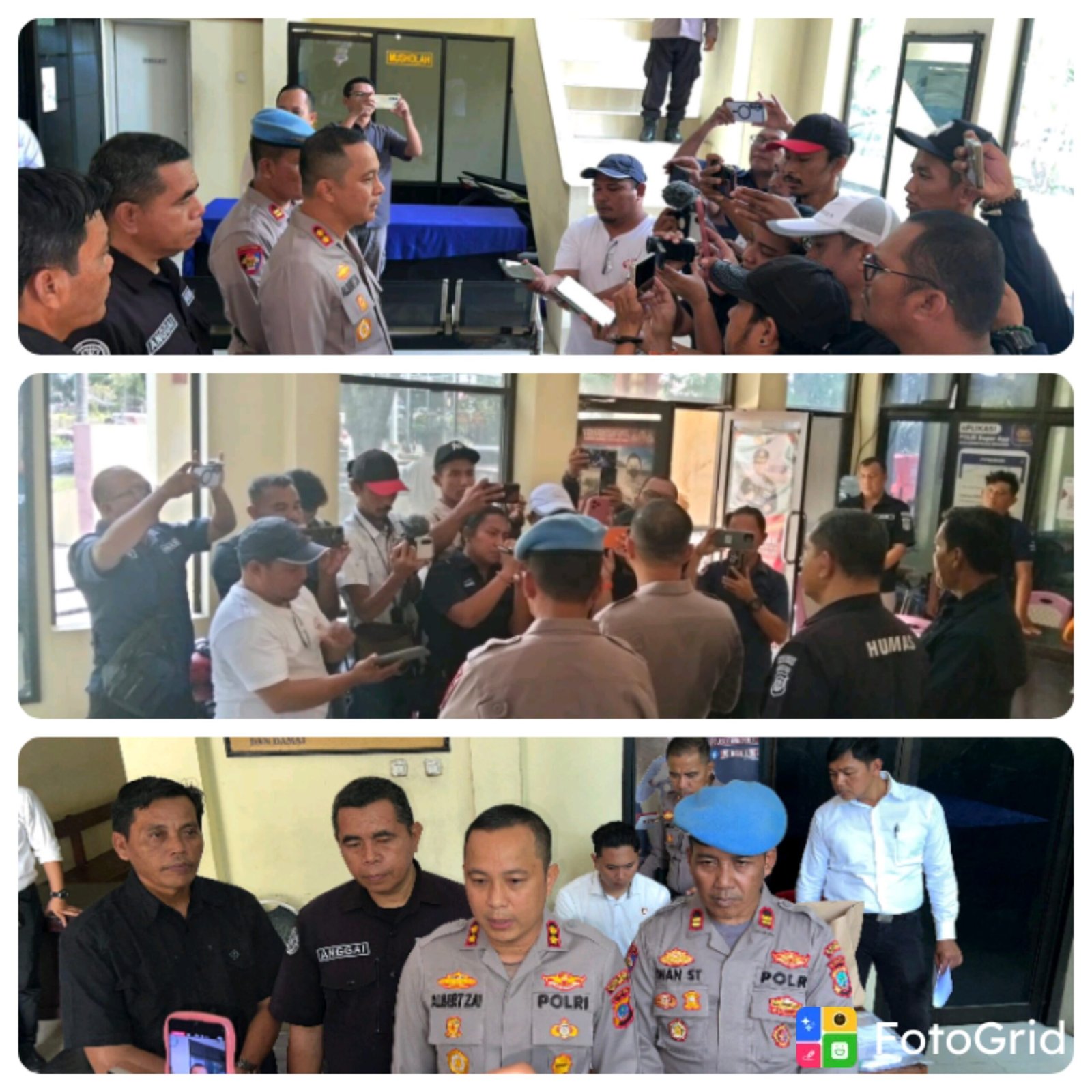 foto istimewa, saat konferensi pers berlangsung.