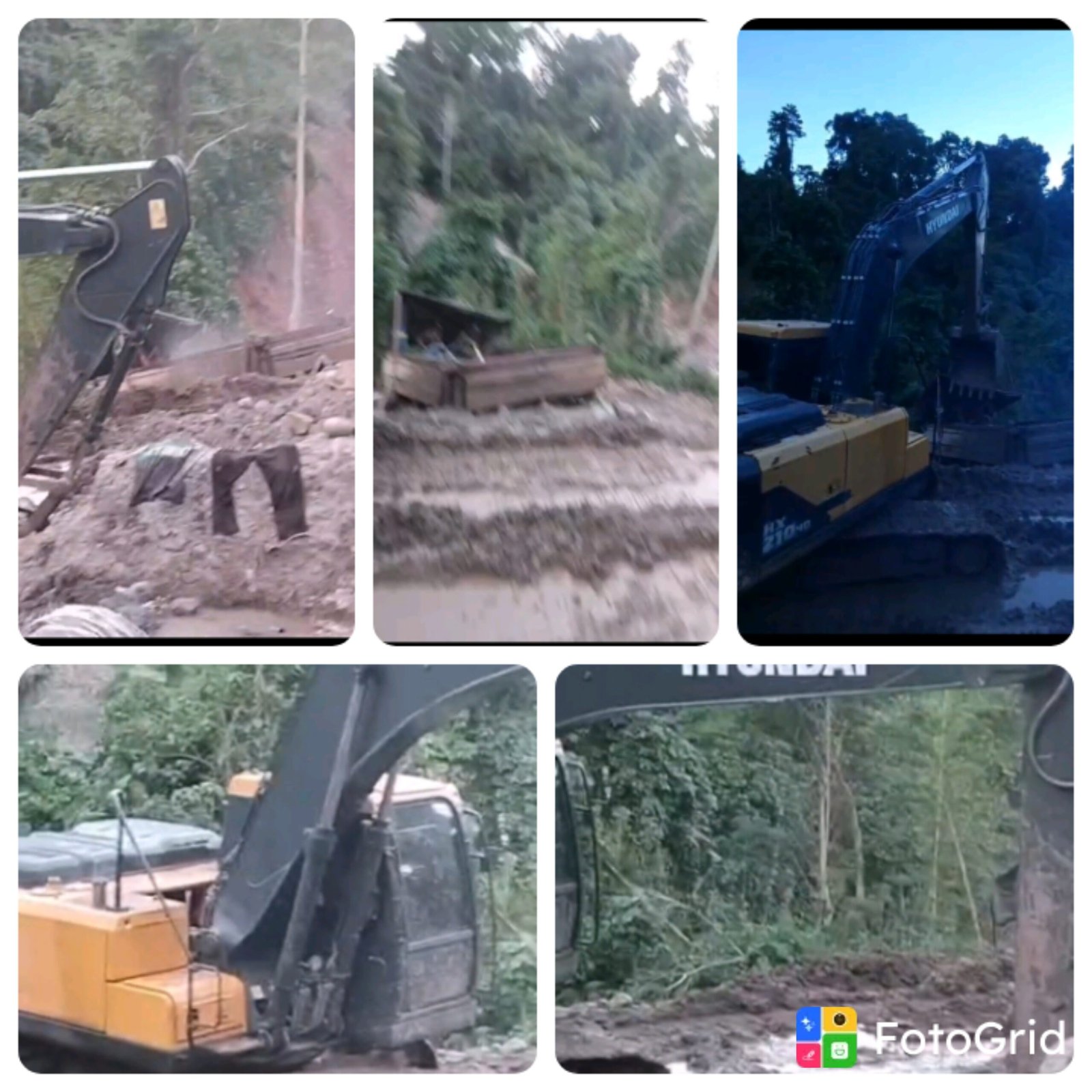 Aktivitas tambang sementara berlangsung, (foto transparansi Indonesia.co.id)