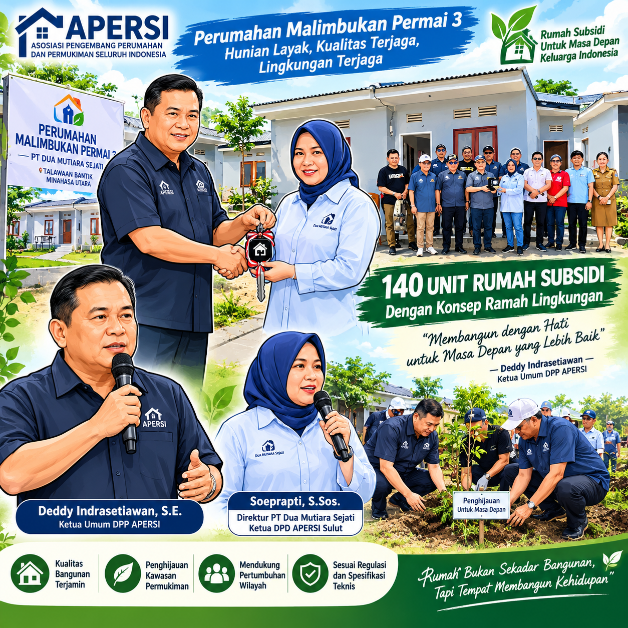 Foto karikatur