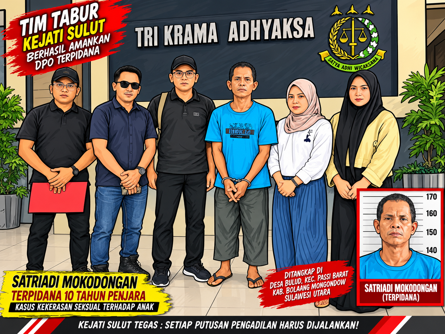 Foto karikatur