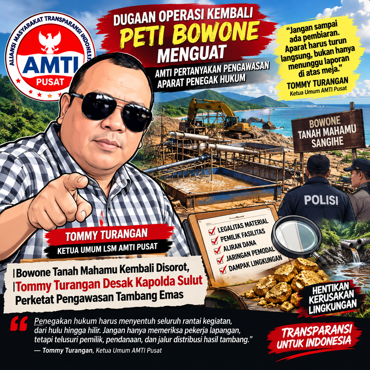Foto karikatur